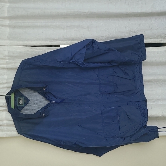𝅺VINTAGE Woolrich rain jacket size L - Picture 1 of 6
